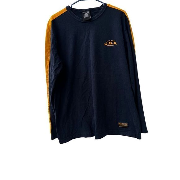 POLO RALPH LAUREN Graphic Logo pullover Size L made in USA - Picture 2 of 9